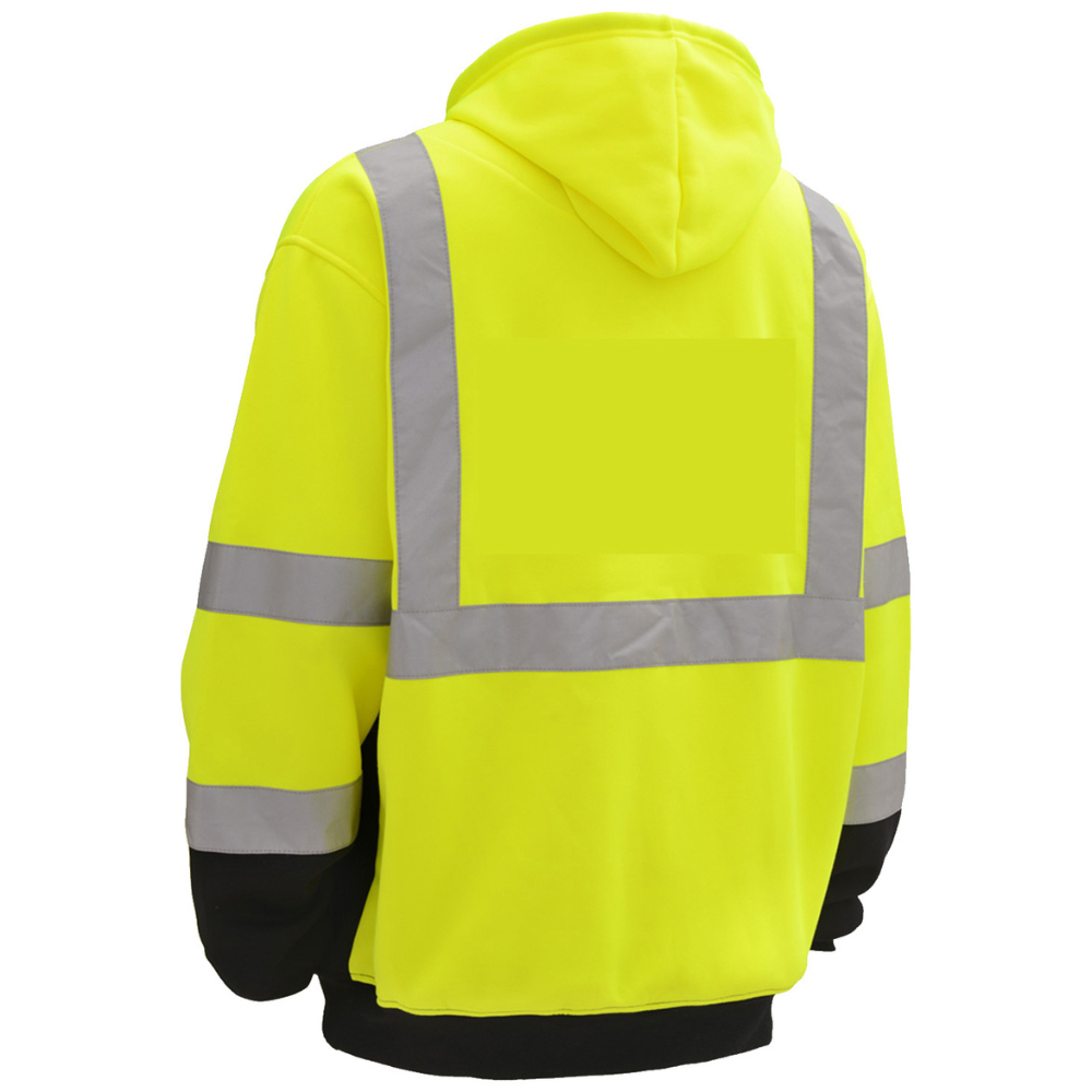 GSS Safety 7001 Type R Class 3 Black Bottom Safety Sweatshirt from GME Supply
